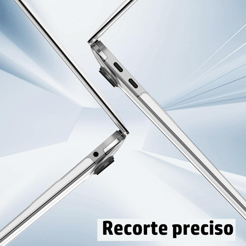 Funda Para Macbook Air 13.3'' A1932/a2179/a2337 Transparente