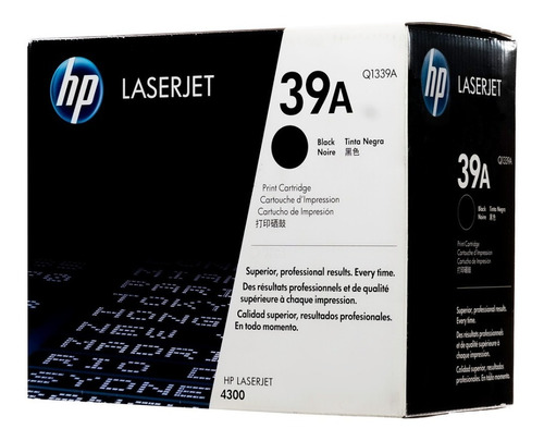 Toner Hp 39a Negro Sellado