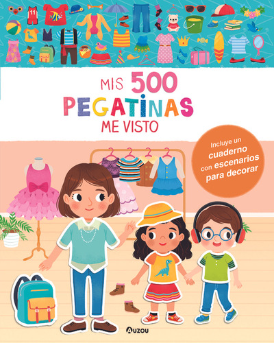 Libro Mis 500 Pegatinas. Me Visto - 