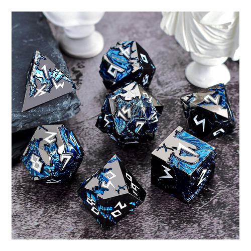 Rule Cool Metallic D&d Dice Polyhedral Mtg Rpg Rpg Gaming En