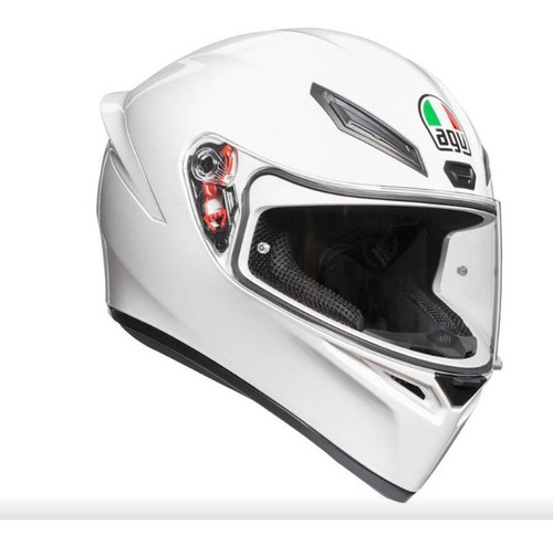 Casco Para Moto Agv K1 Sv Solid White 