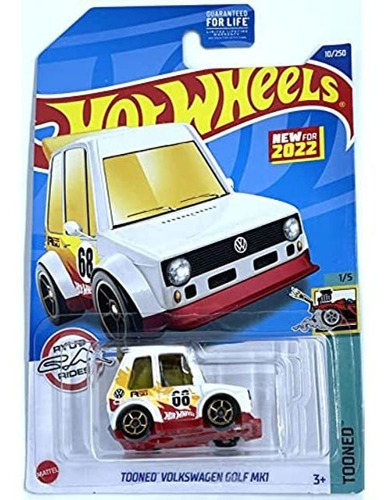 Hot Wheels 2022 - Tooned Volkswagen Golf Mk1 - 10/250 [blan
