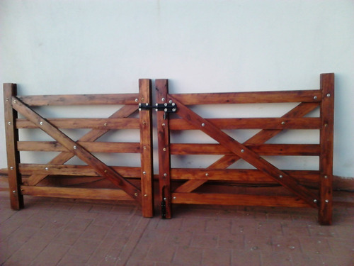 Tranqueras En Madera Dura - La Casa Del Postigon