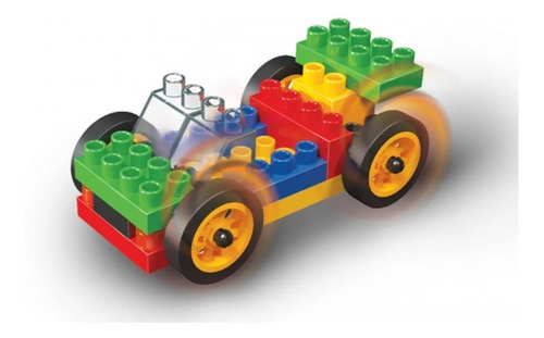 Imagen 2 de 8 de Blocky Vehiculos 2 (70 Piezas)01-0601 Cuerpos Didacticos
