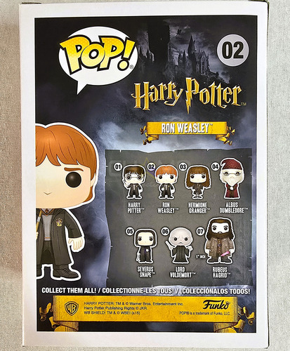 Funko Pop! Firmado Rupert Grint Ron Harry Potter Autografo (Usado)