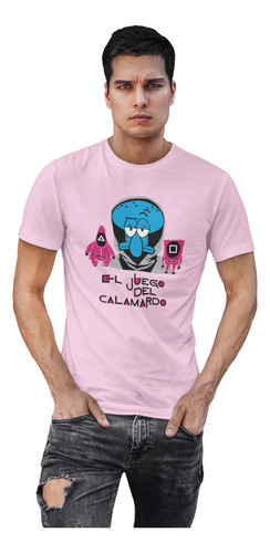 Playera Calamardo Lider Squid Game Juego Del Calamar Soldado