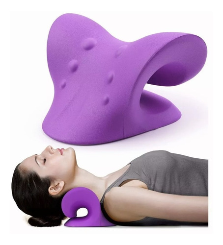 Almohada Terapéutica De Tracción Cervical Cuello De Masaje