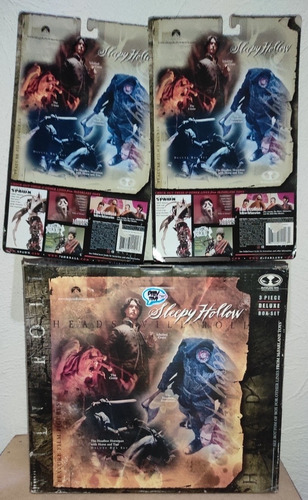 Mcfarlane Toys Sleepy Hollow 3pz, Box Set,horseman & Ichabod (Usado)