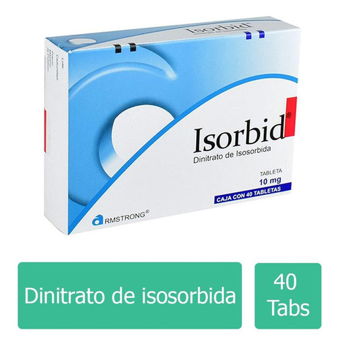 Isorbid 10 Mg Caja Con 40 Tabletas