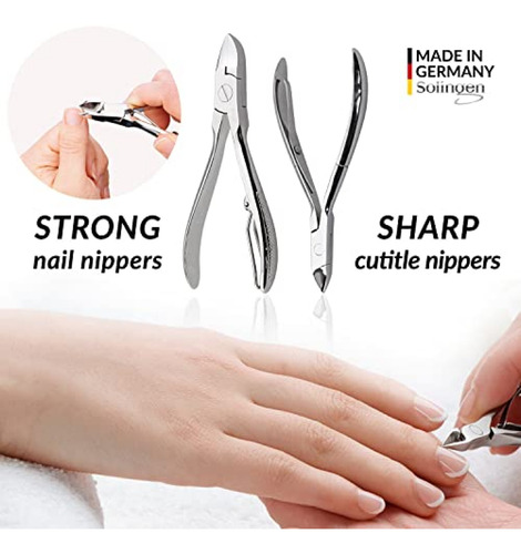 Imagen 5 de 7 de Cortauñas Marqus Kit De Uñas Para Hombres Y Mujeres - Set