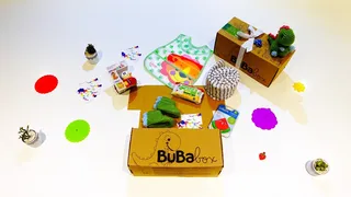 Cajas Kit De Bebe Bubabox Babyshower Cajita 6-12 Meses Niño