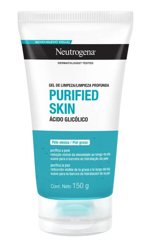 Neutrogena Purified Skin Gel De Limpieza X 150 Ml