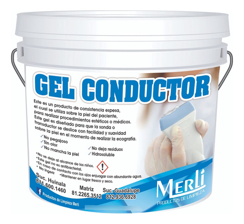 Gel Conductor 4 Kg Aparatologia Spa