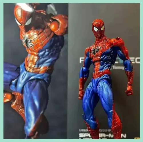 Figuras De Ação Homem-aranha Peter Parker Revoltech 2.0 | MercadoLivre