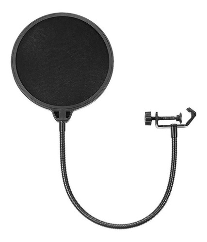 Filtro Pop Con Soporte Flexible Para Micrófono Profesional