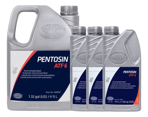 Aceite Transmision Automatica Pentosin Atf6 (antes Atf1) 8l