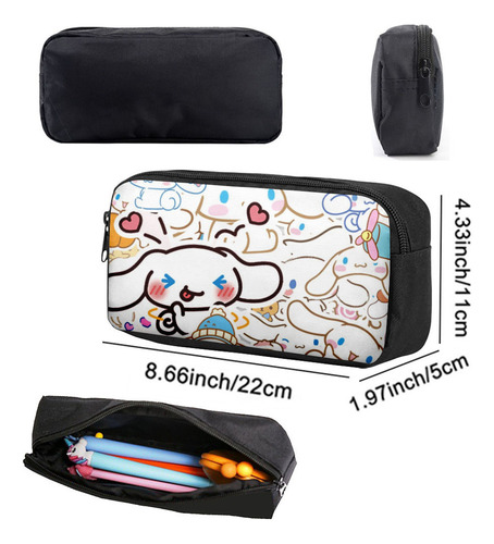 Mochila Cinnamoroll Kawaii Para Estudiantes, Lonchera, Estuc