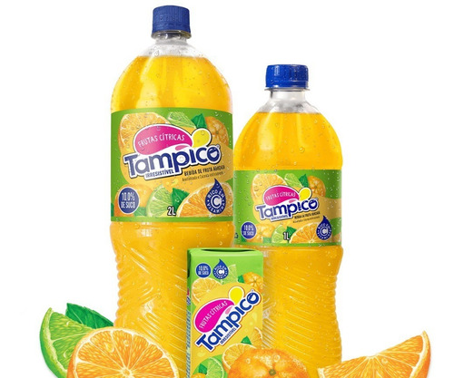 Tampico Frutas Cítricas 450ml Cx 12 Unidades