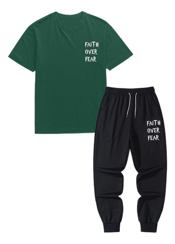 Camiseta De Verano Con Estampado De Pantalones Largos Con Es