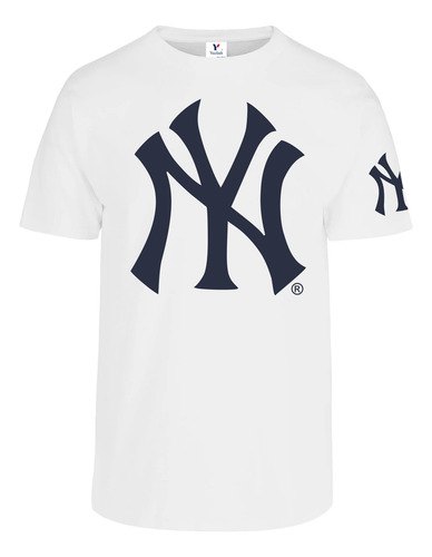Playera Yankees, Peso Completo 100% Algodón