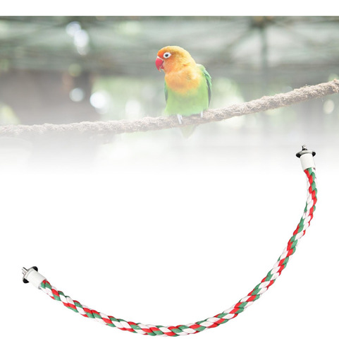 3 X 5 Cuerdas Para Pájaros, Perca, Loro, Cuerda De 3 Piezas
