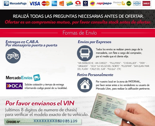 Imagen 6 de 6 de Caja Porta Filtro De Aire Citroen C3 1.6 16v Nafta Original