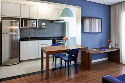 Imagem 8 de 15 de Adagio Berrini - Flat Para Investimento Com 2 Dormitórios Totalmente Mobiliado. - Sf25462