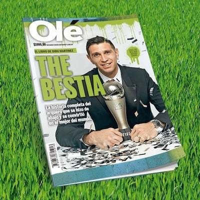 Ole Revista Especial Dibu Martinez The Bestia