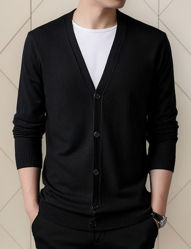 Suéteres De Malha, Cardigans, Jaquetas Masculinas