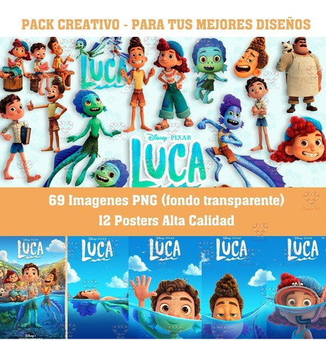 Luca Cliparts Png Posters Para Tus Diseños Sp