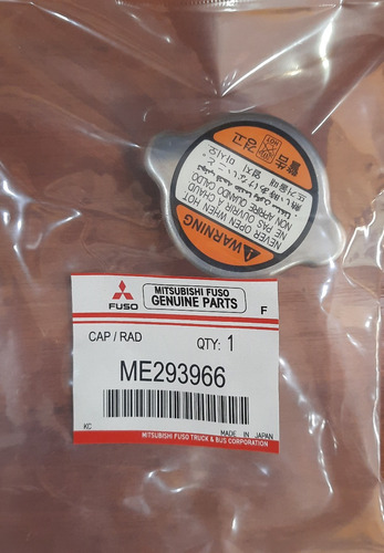 Tapa Para Radiador 649 659 Mitsubishi Canter