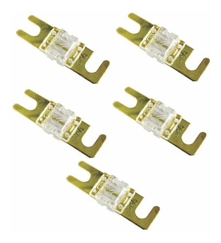 Pack De 5 Piezas De Fusible Mini Anl 80 Ampers