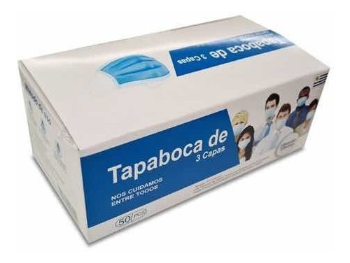 Tapabocas Quirurjico Certificado 3capas Caja X50 Unidades