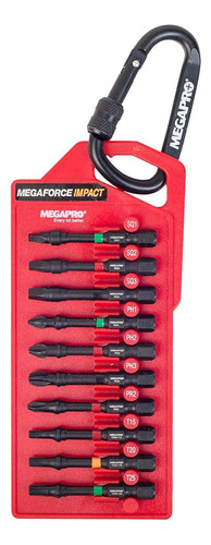 Megapro 9bp-i-10a - Brocas De Impacto  2.0 In 