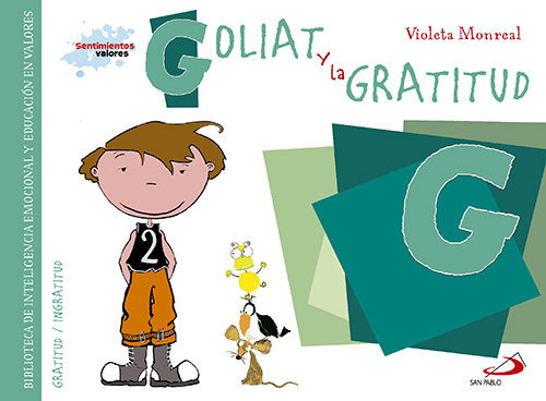 Goliat Y La Gratitud, De Monreal Díaz, Violeta. Editorial San Pablo Editorial, Tapa Blanda En Español
