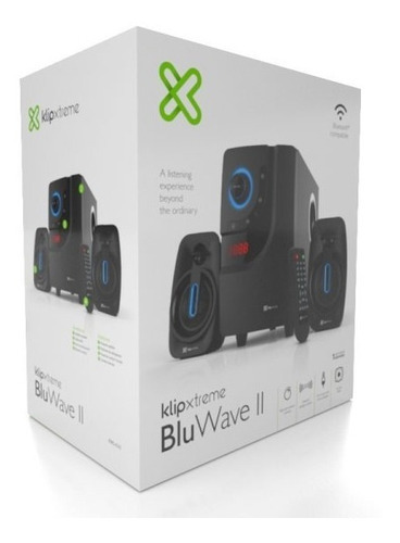 Imagen 6 de 7 de Equipo De Musica Klip Xtreme Kws-616 Bluwave Ii
