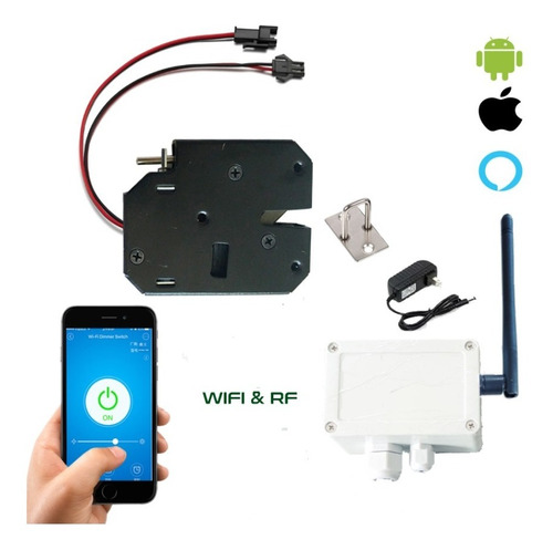 Chapa Cerradura Electrica Sensor Wifi Alta Seguridad Lockers