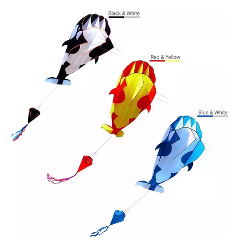 Para Grande Cometa Sem Moldura 3d Soft Parafoil Giant Whale