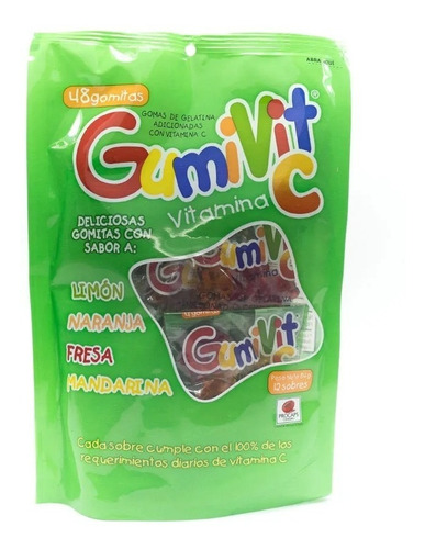 Gumivit Vitamina C 180 Unidades Sabores Surtidos