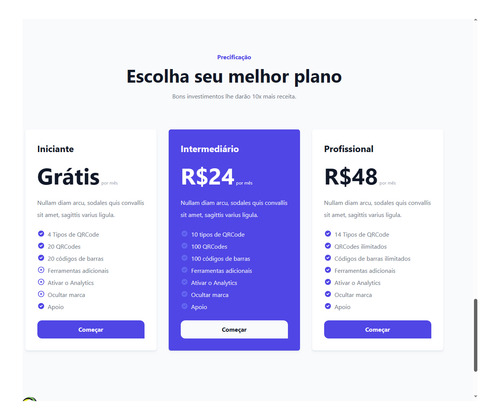 Gerador Qr Code + Código De Barras Saas Php