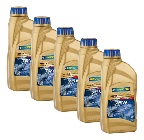 Aceite Para Caja De Cambios Mtf-3 Ravenol Germany 5 Lts