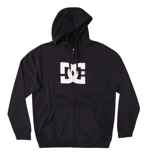 Sudadera Dc Hombre Negro Star Casual Adysf03078kvj0 Envío