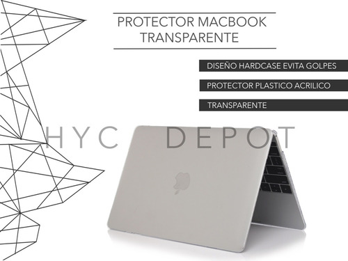 Protector Acrilico Clear O Mate Macbook Pro Touchbar
