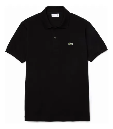 Chomba lacoste negra hombre clearance