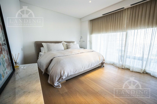 Departamento Con Increíbles Vistas Al Río En Piso 15 En Alquiler