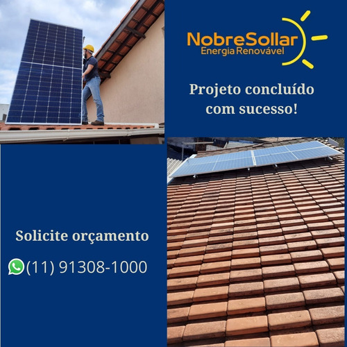 Imagem 3 de 5 de Energia Solar. Projeto, Homologação E Instalação. Economize!