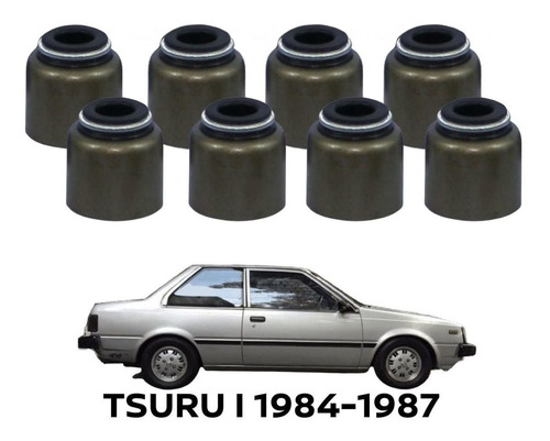 Sellos Valvulas Tsuru I 1984-1987 Motor 1.6 8 Val