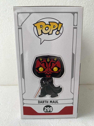 Funko Pop Darth Maul 299 Star Wars Galactic Convention Msi (Usado)