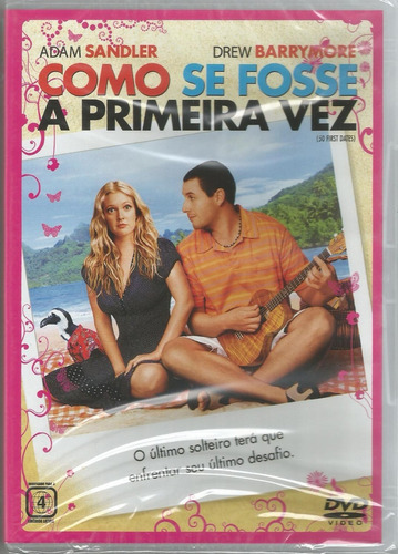 Dvd * Como Se Fosse A Primeira Vez * Comèdia - Novo Lacrado