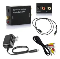 Comprar Convertidor Óptico Rca Cable Óptico+cable Rca+ Transformador